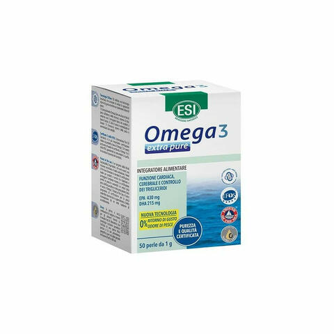 Omega 3 extra pure - Integratore alimentare 50 perle