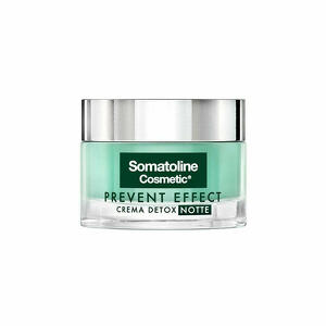 Somatoline - Crema Detox Notte - Trattamento Prime Rughe Viso 50 ml