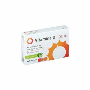 Metagenics - Vitamina D 1000 UI - 84 Compresse Masticabili