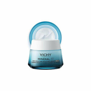 Vichy - Mineral 89 Crema Ricca 50 ml - Idratazione e Luminosità