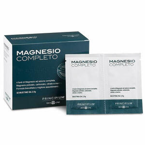 Principium - Magnesio Completo in Bustine - 32 Bustine da 2,5 g