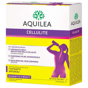 Aquilea - Cellulite 20 Stick - Integratore Anticellulite Naturale
