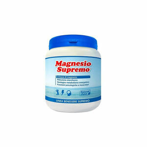 Natural Point - Magnesio Supremo 300g - Integratore alimentare per muscoli e benessere